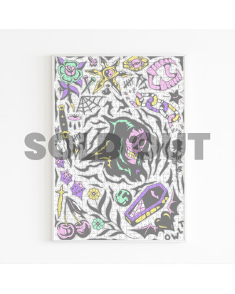 Puzzle Artiste - Owlt - 500 Pièces