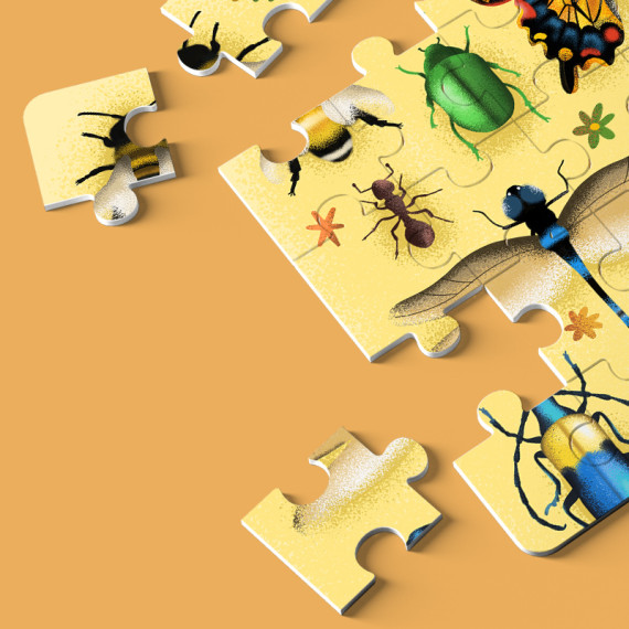 children's wooden jigsaw puzzle