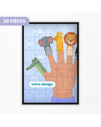 30 pieces personalized puzzle