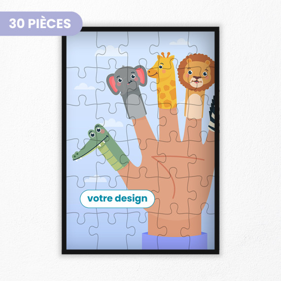 30 pieces personalized puzzle