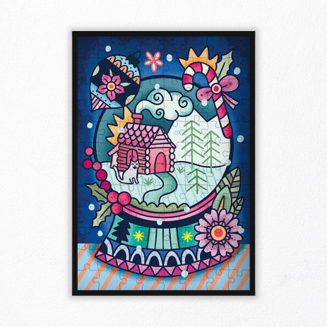 puzzle enfant hiver 96 pièces