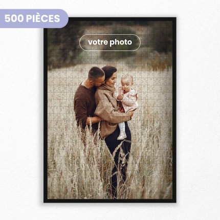 500 pieces custom puzzle