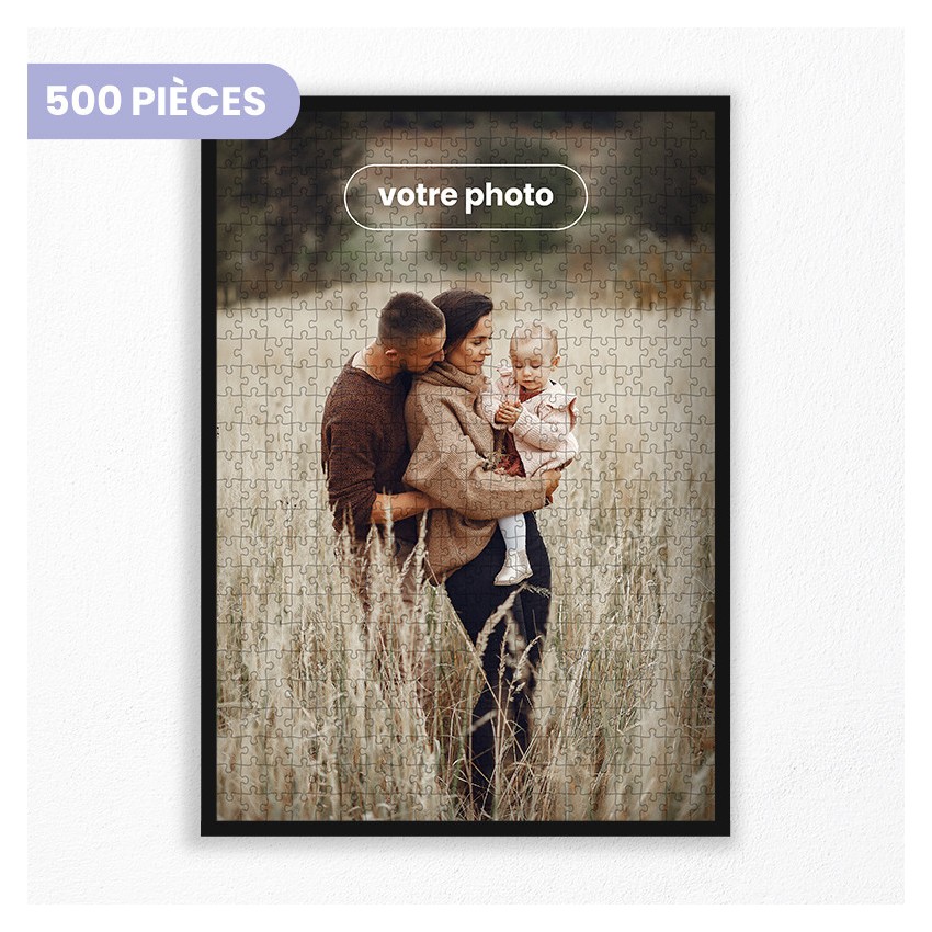 puzzle 500 pièces personnalisé