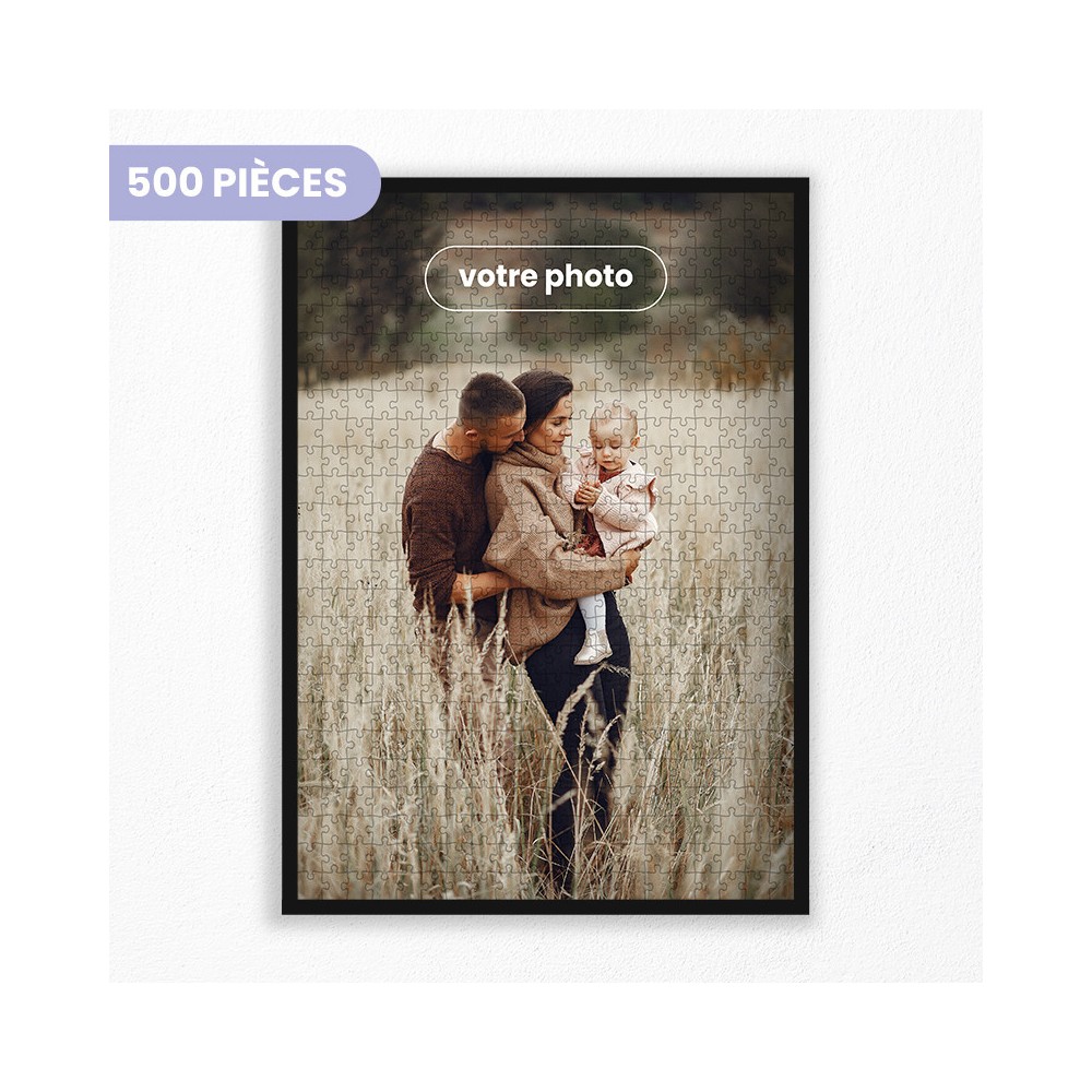 500 pieces custom puzzle