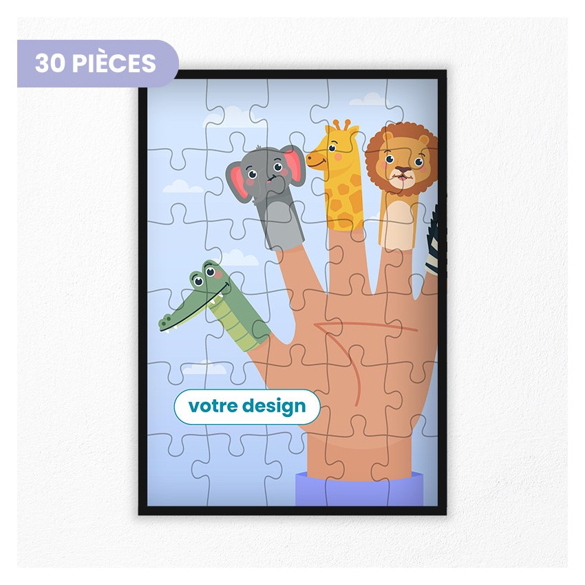 puzzle personnalisé 30 pièces
