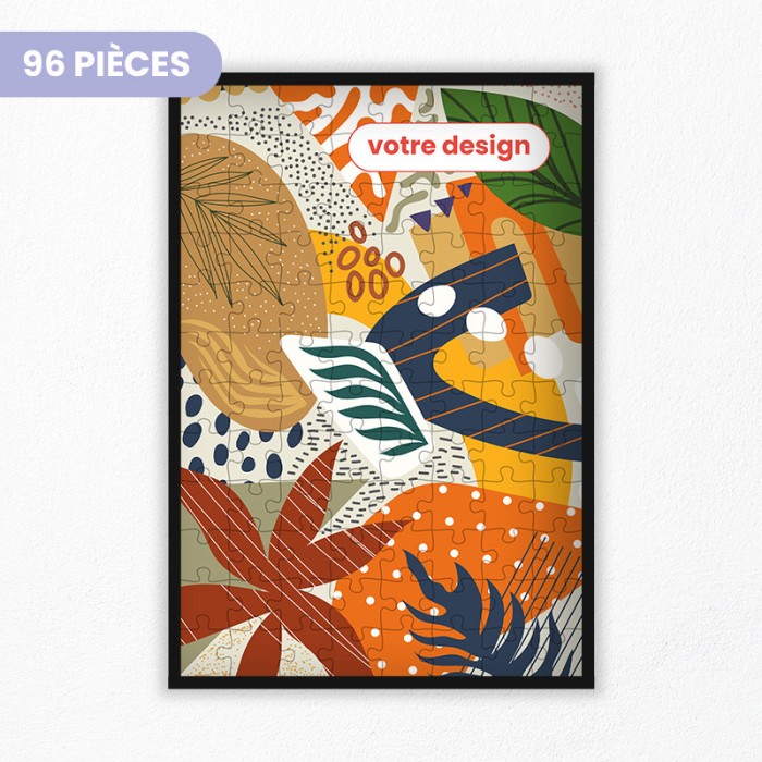 100 pieces custom puzzle