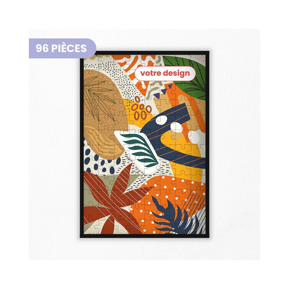100 pieces custom puzzle