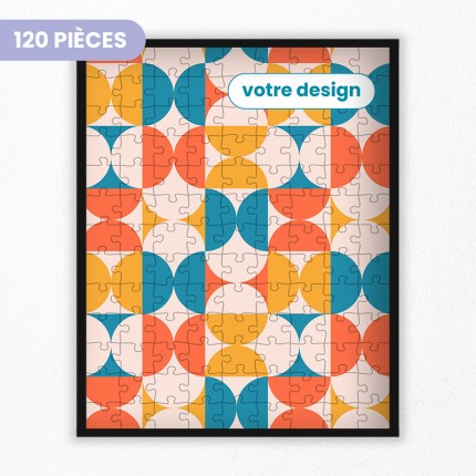 puzzle 120 pièces personnalisé