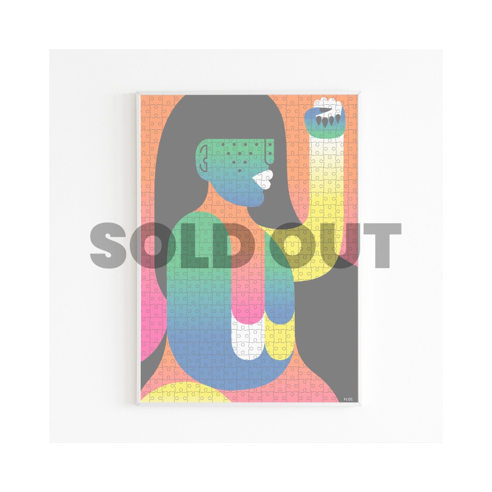 Puzzle Artiste 500 Pièces Personnalisé | Puzzle Floé | La Puzzlerie