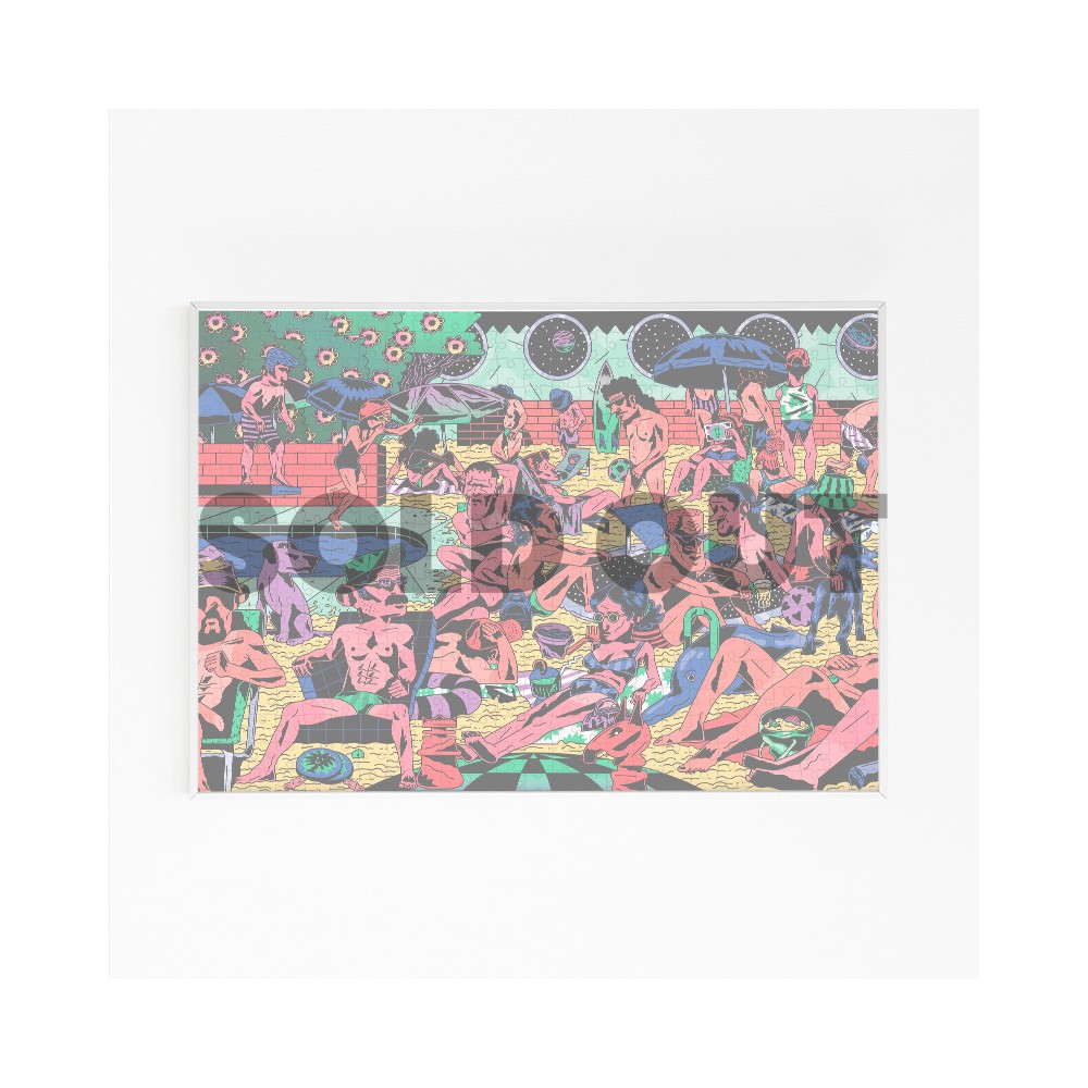 Puzzle Artiste 500 Pièces Personnalisé | Puzzle Quentin Caillat
