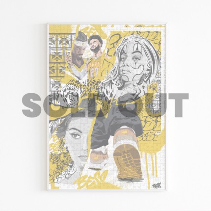 Customized 500 Piece Artist Puzzle | BESS Puzzle