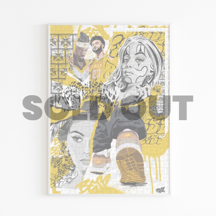 Customized 500 Piece Artist Puzzle | BESS Puzzle