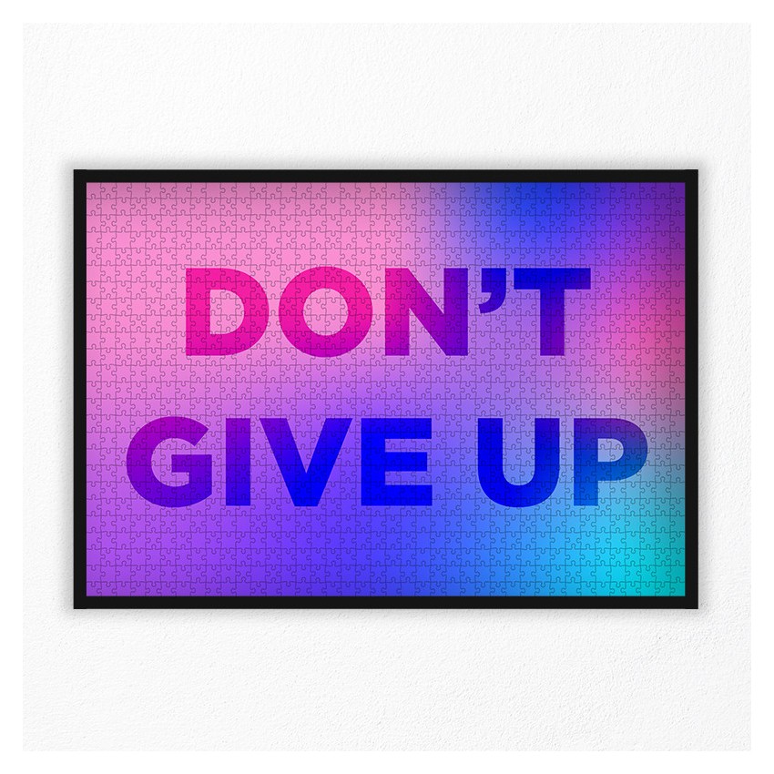 puzzle don't give up