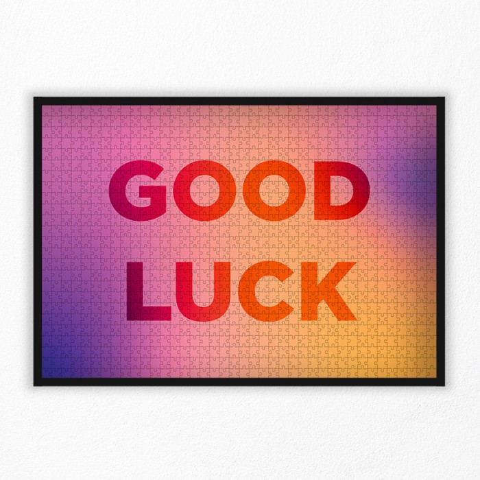 message jigsaw puzzle