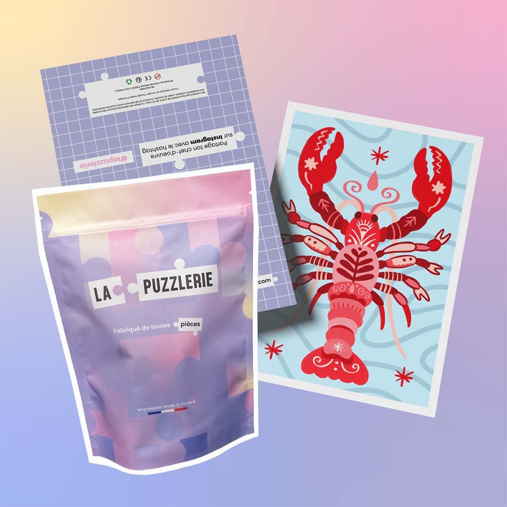 Lobster Puzzle | Original Jigsaw Puzzle | La Puzzlerie