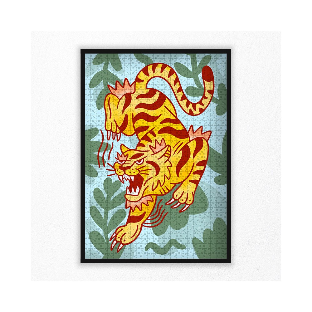 adult tiger jigsaw puzzle