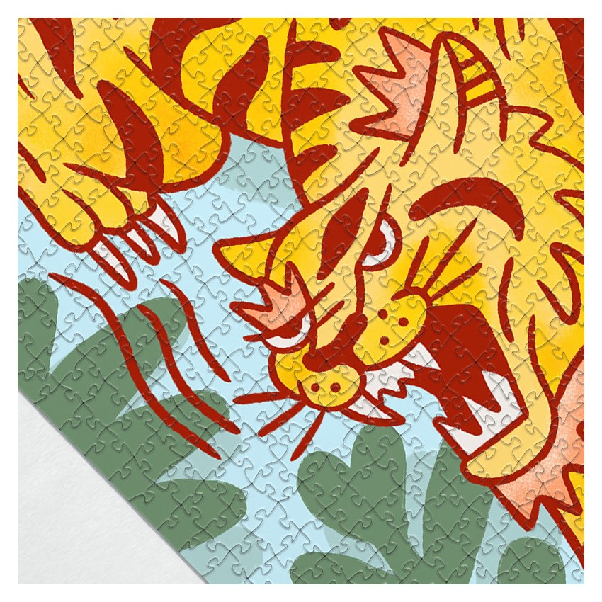 puzzle illustration
