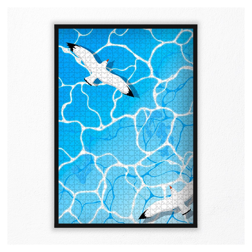 puzzle mouette