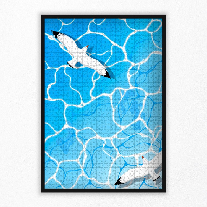 puzzle mouette