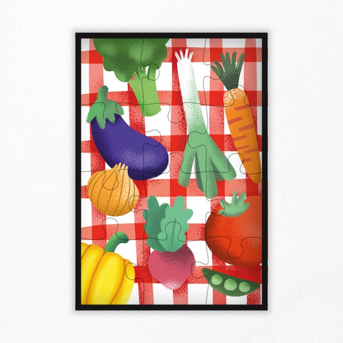 puzzle légumes