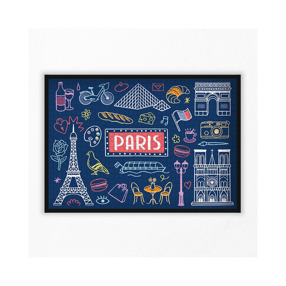 Puzzle Paris 1000 pièces
