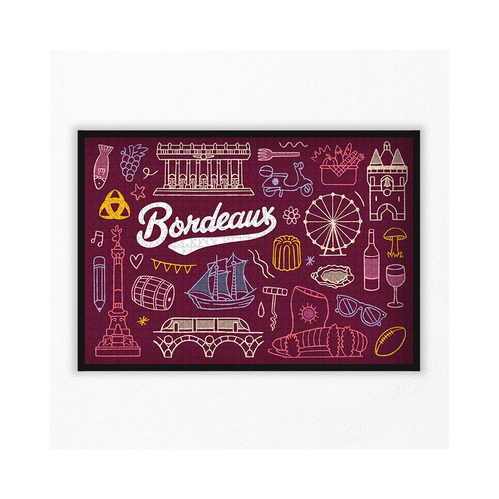 Puzzle Bordeaux 1000 pièces