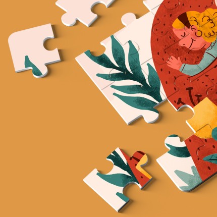 PRO - Puzzle Personnalisé 12 Pièces en Bois