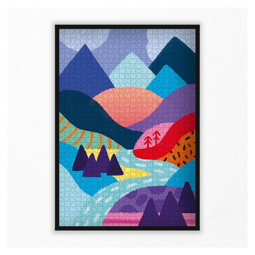 puzzle montagne 1000 pièces