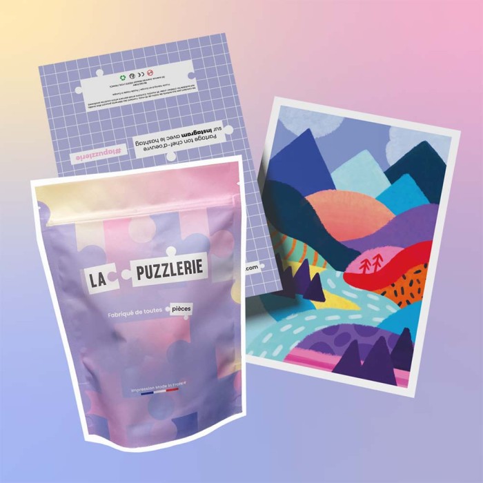 Mountain Puzzle | Winter Landscape Puzzle | La Puzzlerie