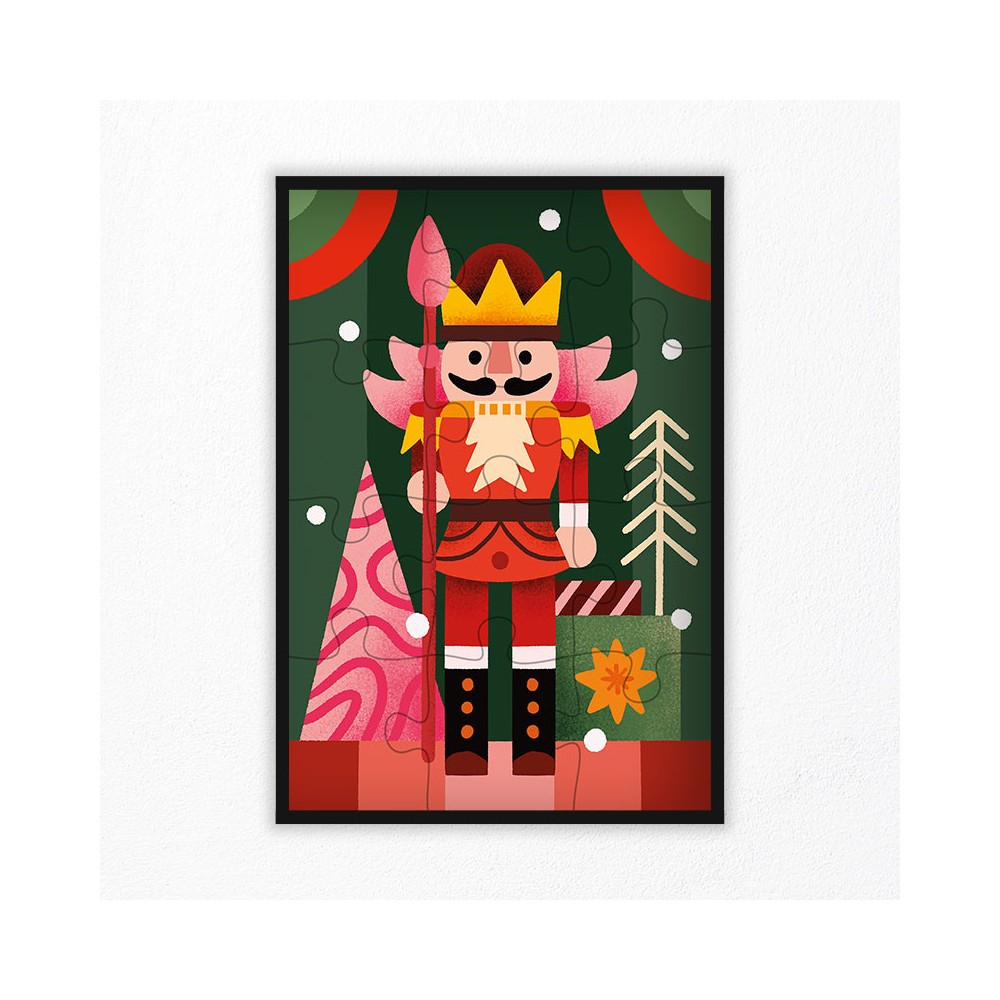 children's 12 pieces nutcracker puzzle