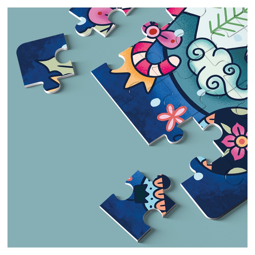 puzzle enfant hiver