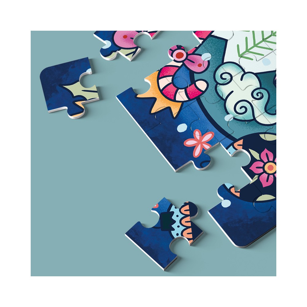 puzzle enfant hiver