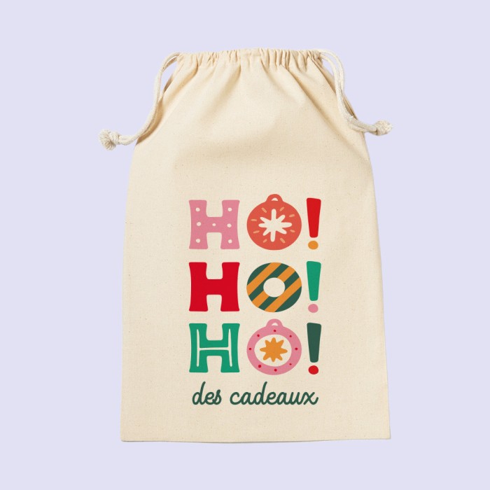 pochon cadeau hohoho