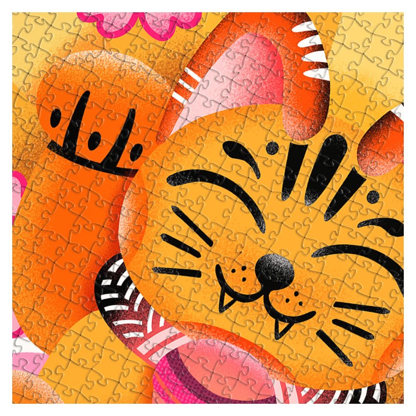 puzzle japon chat
