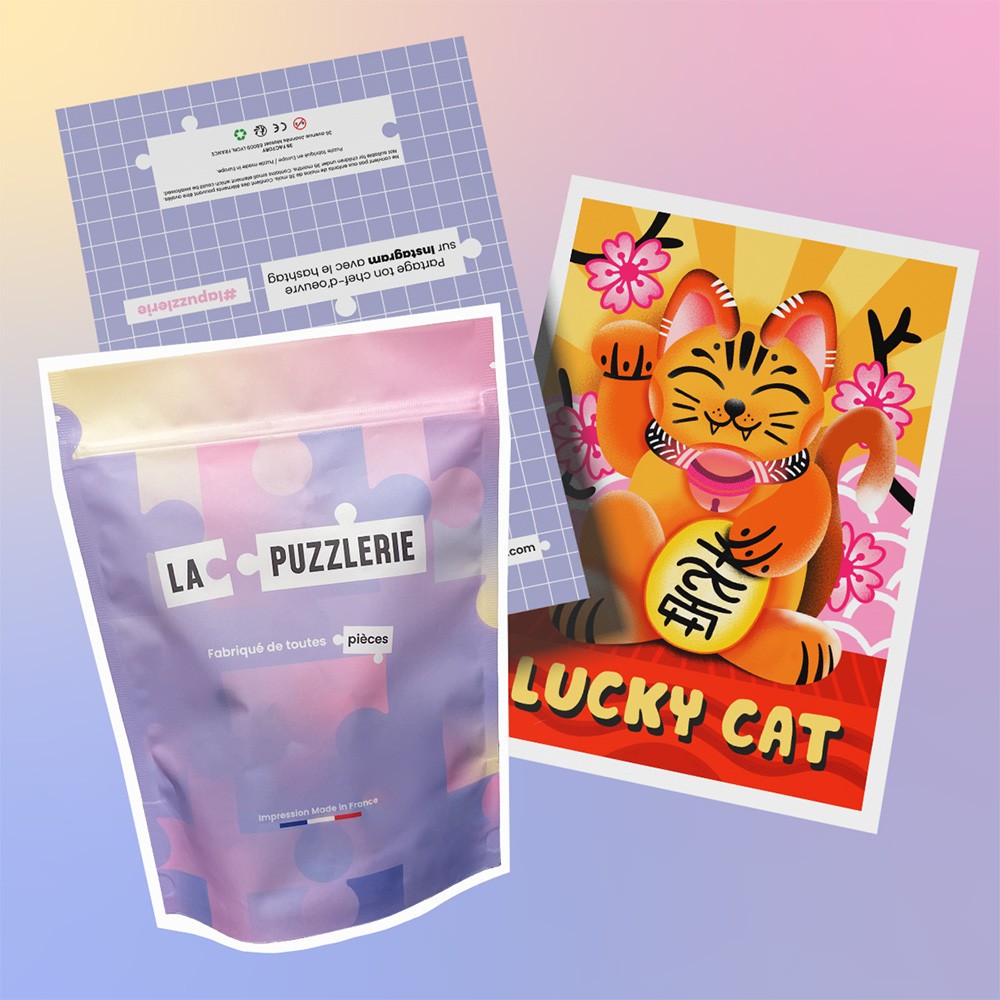 Japanese Cat Puzzle | Japan Puzzle | La Puzzlerie