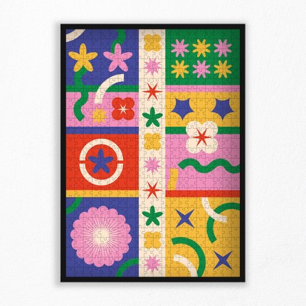 Geometric Shapes Puzzle 500pcs
