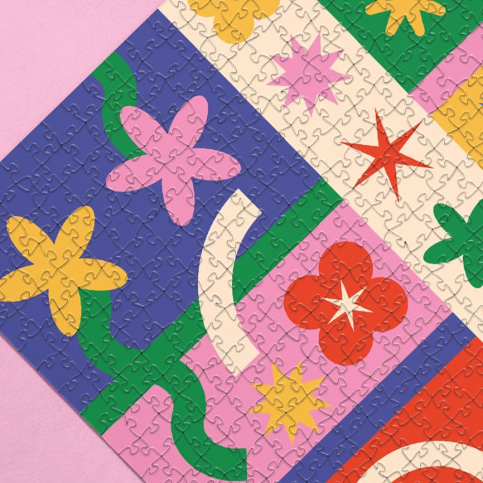 Geometric Shapes Puzzle Zoom