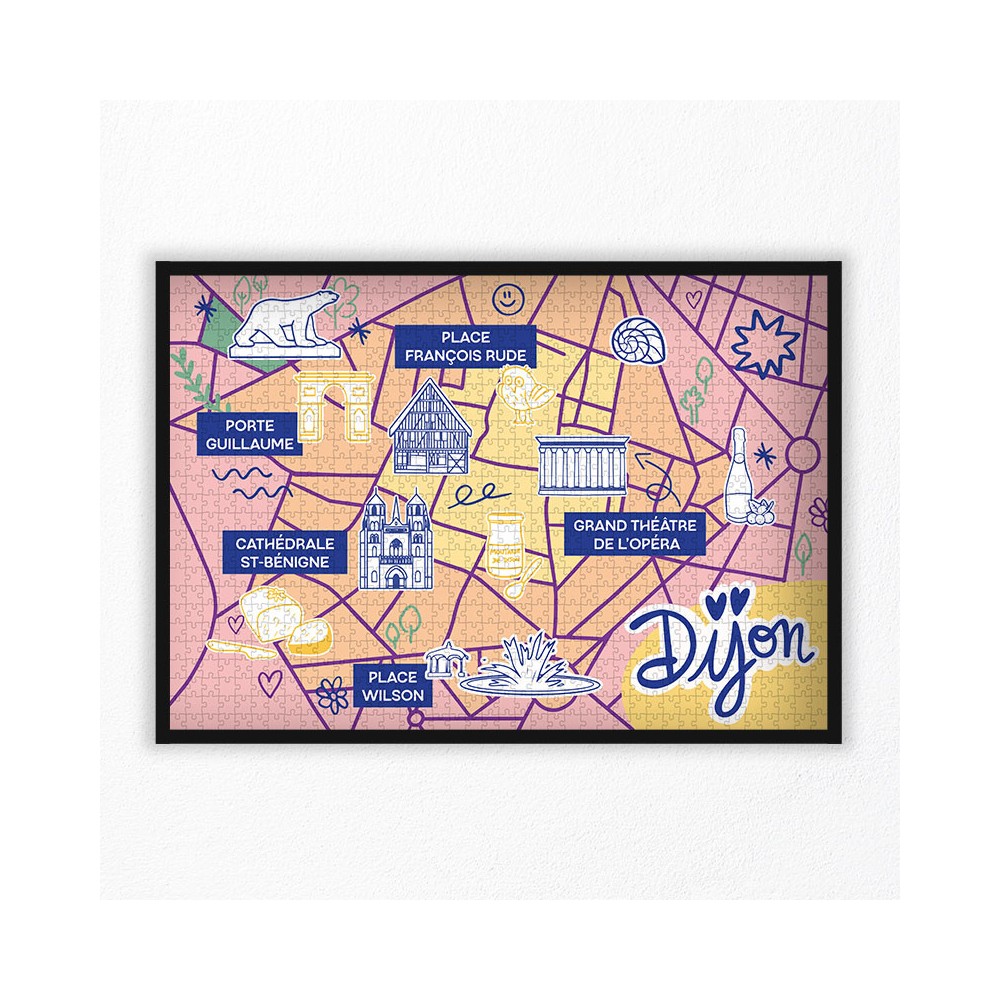 Dijon Puzzle 1000 pcs