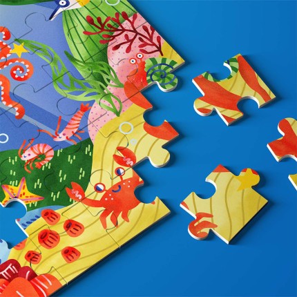 Sea Animals Puzzle Zoom