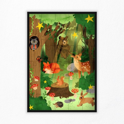 Forest Animals Puzzle 30 pcs