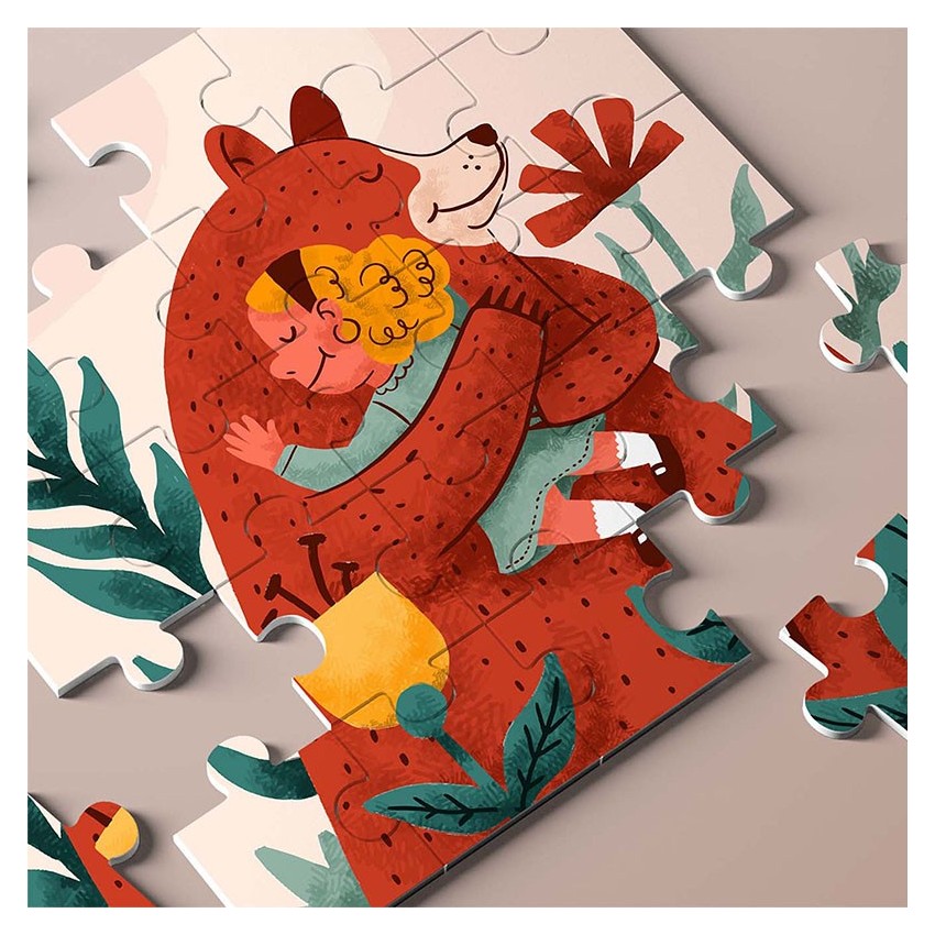 Customized 12 Pieces Puzzle | Wooden Puzzle for Kids | La Puzzlerie