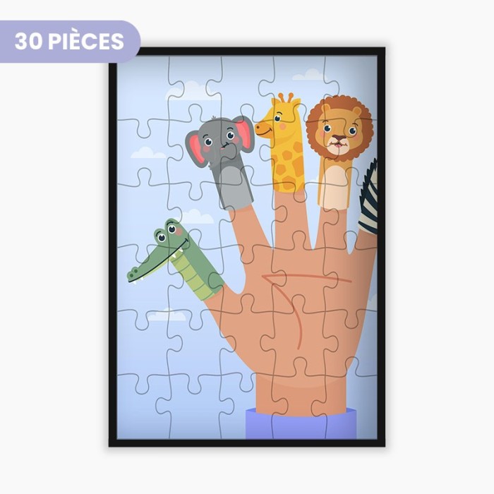 puzzle personnalisé 30 pièces