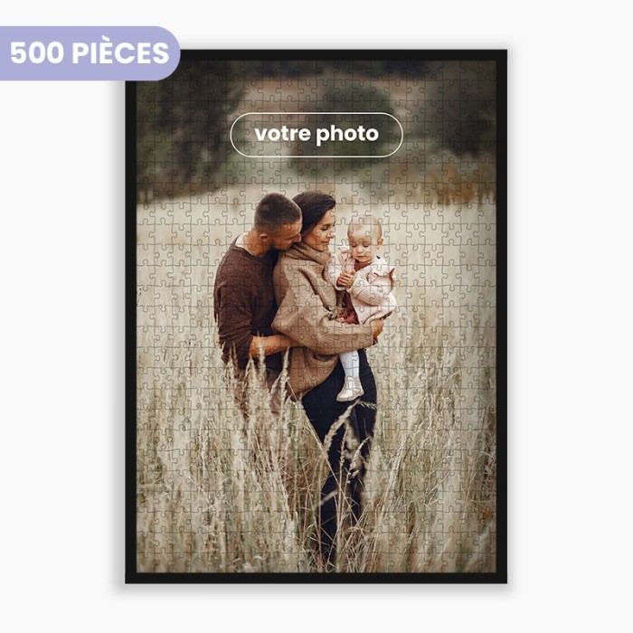 puzzle 500 pièces personnalisé