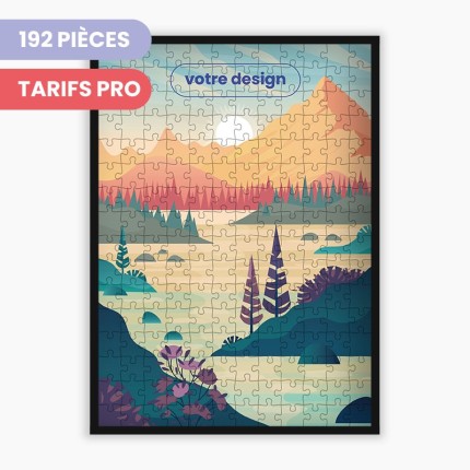 Revendeurs | Puzzle Personnalisé 192 Pièces | La Puzzlerie
