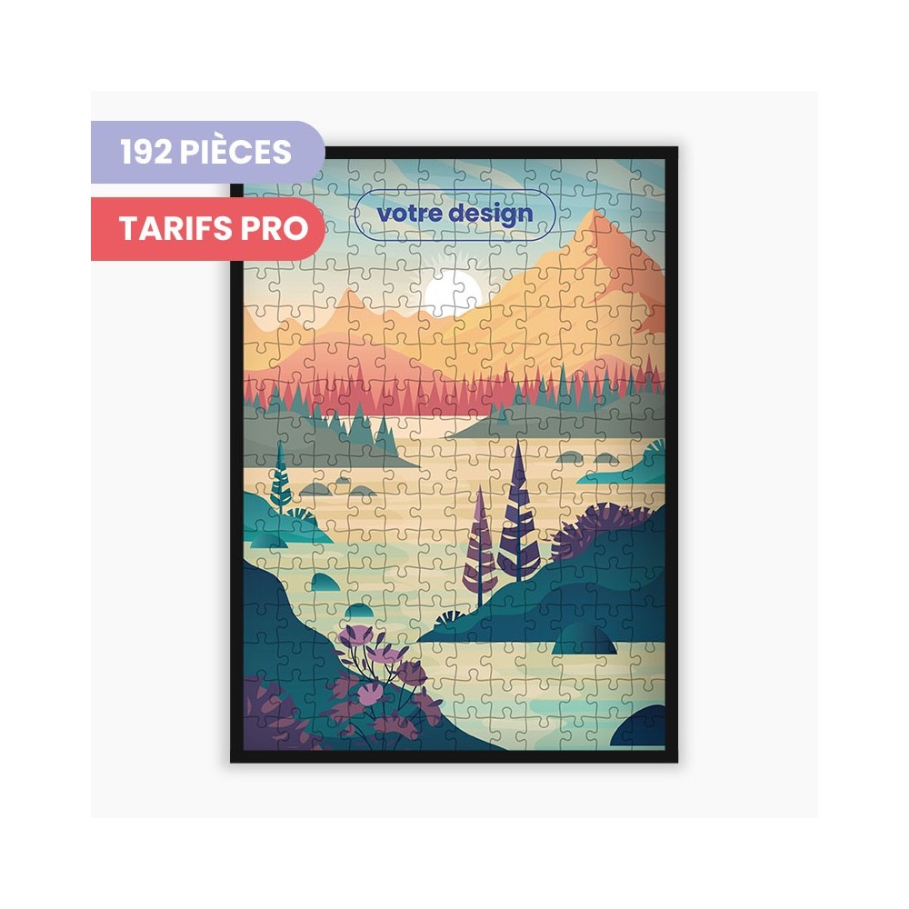 Revendeurs | Puzzle Personnalisé 192 Pièces | La Puzzlerie
