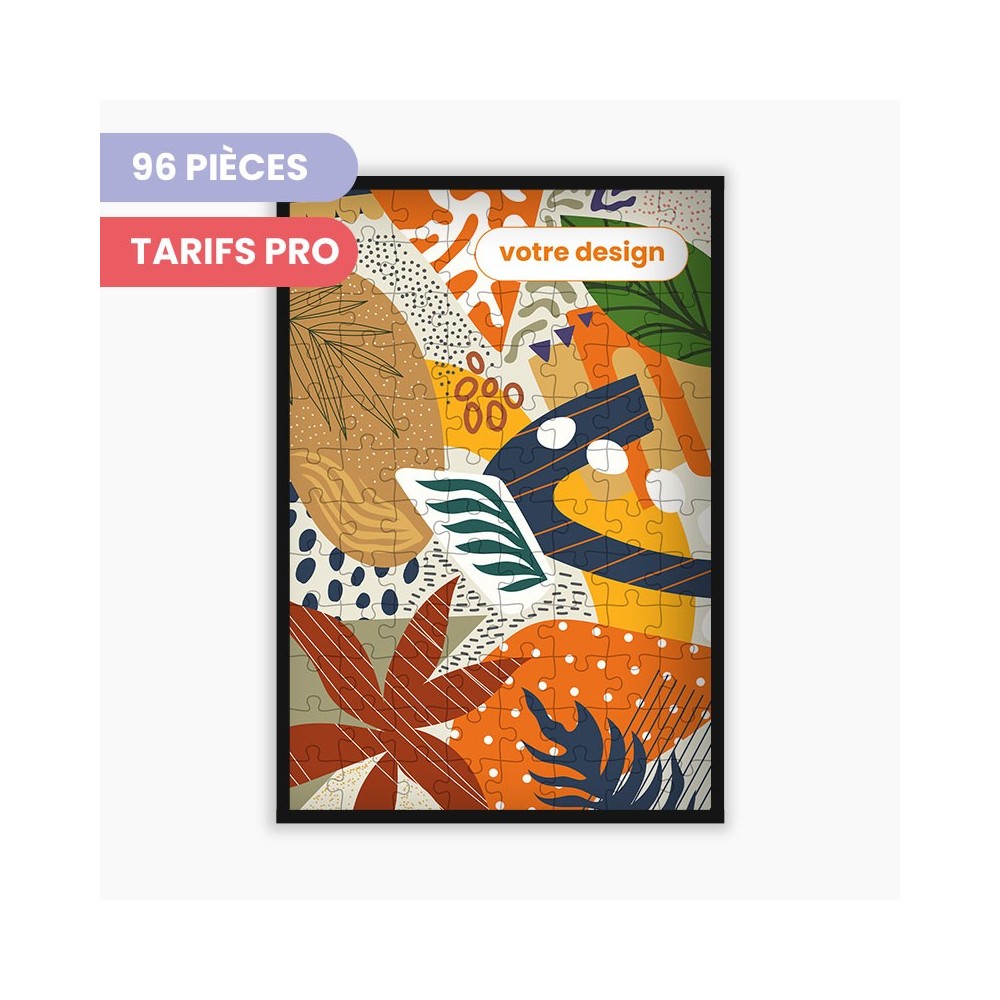 Revendeurs | Puzzle Personnalisé 96 Pièces | La Puzzlerie