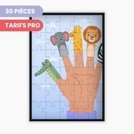 Revendeurs | Puzzle Personnalisé 30 Pièces | La Puzzlerie