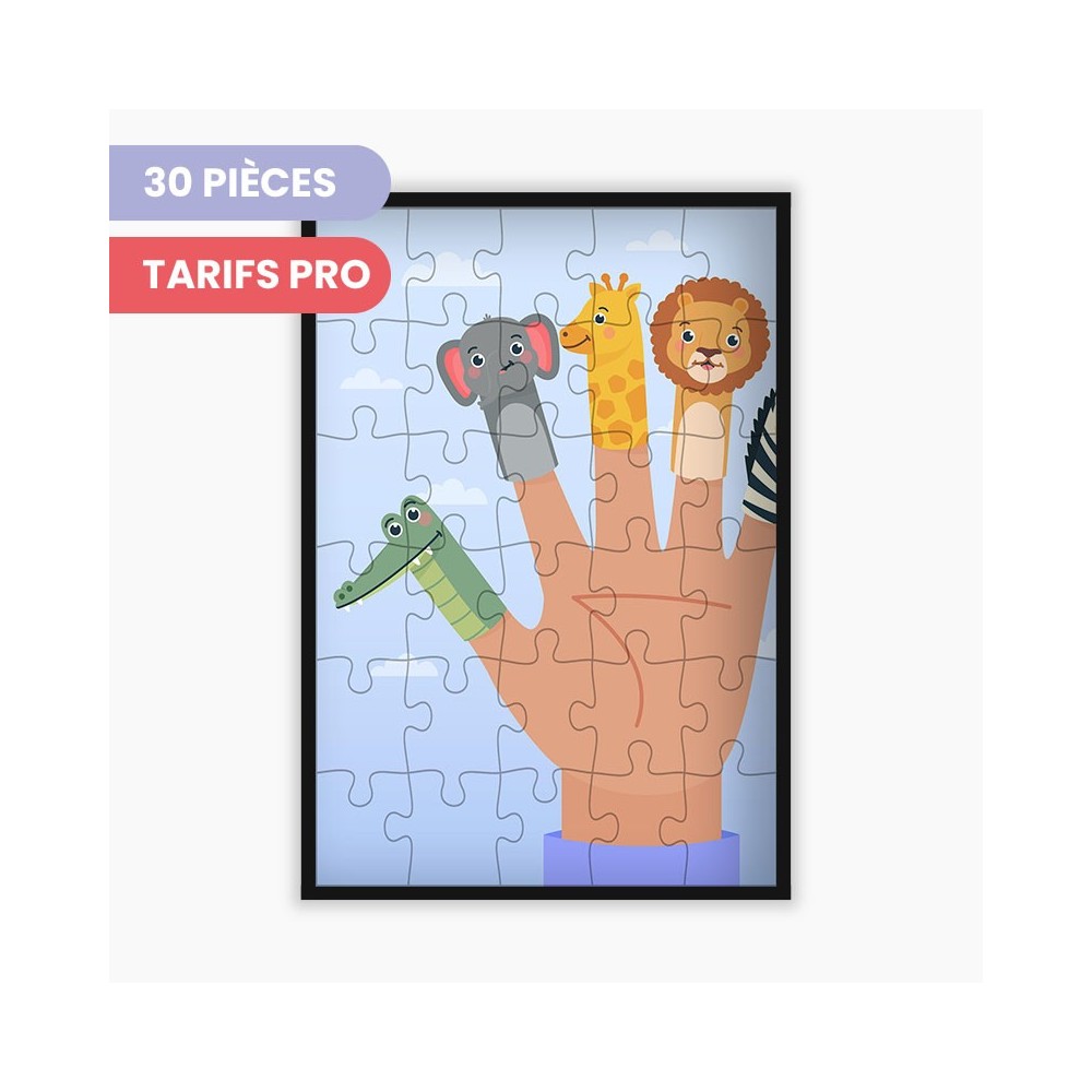 Revendeurs | Puzzle Personnalisé 30 Pièces | La Puzzlerie
