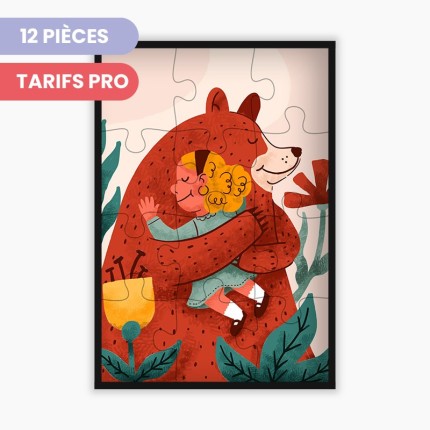 Revendeurs | Puzzle Personnalisé 12 Pièces | La Puzzlerie