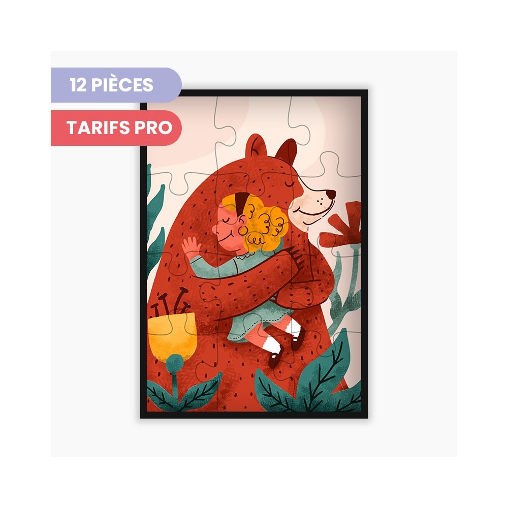 Revendeurs | Puzzle Personnalisé 12 Pièces | La Puzzlerie